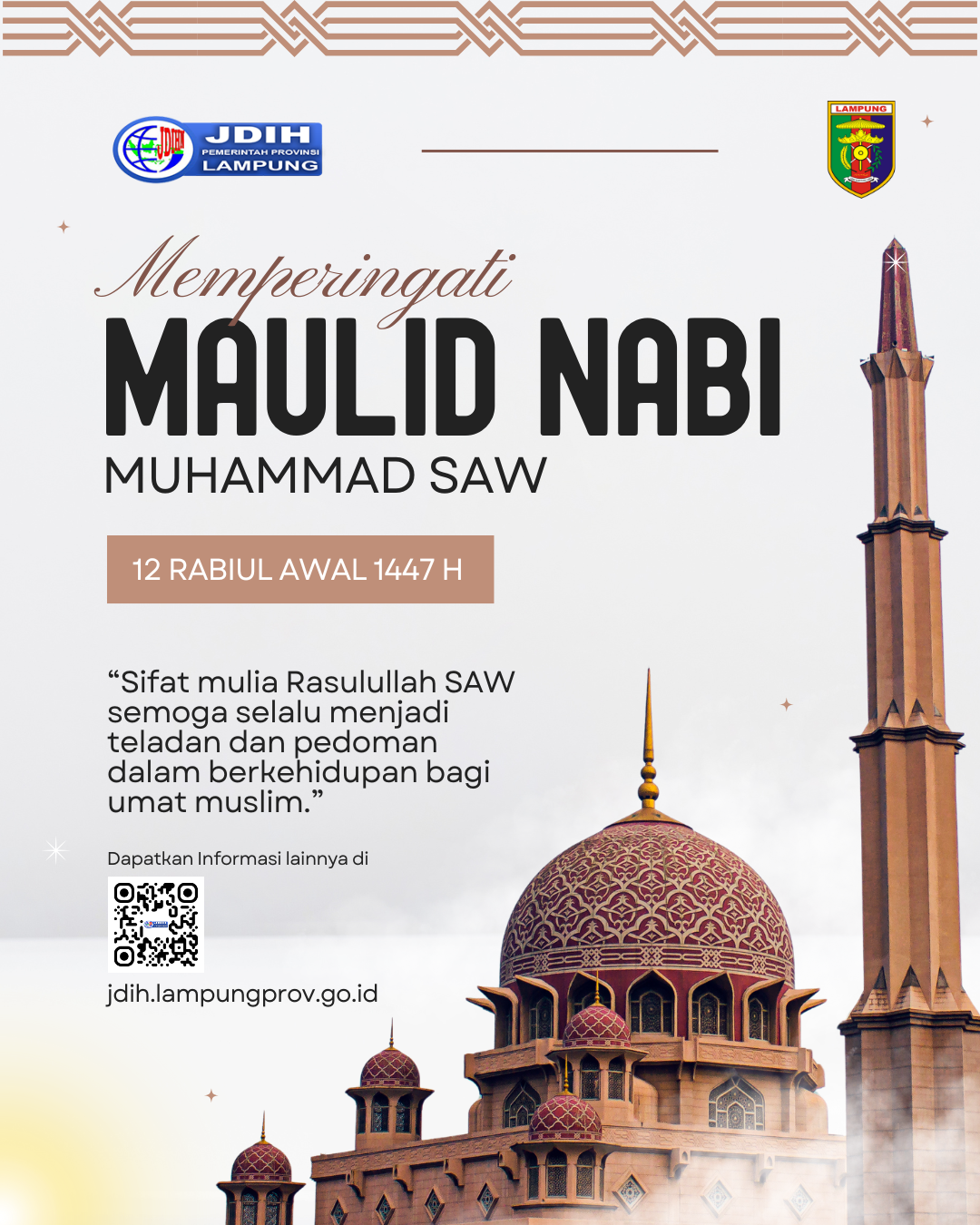 Memperingati Maulid Nabi Muhammad 1447 Hijrah/2025 Masehi
